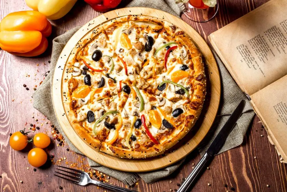 Crispy pizza