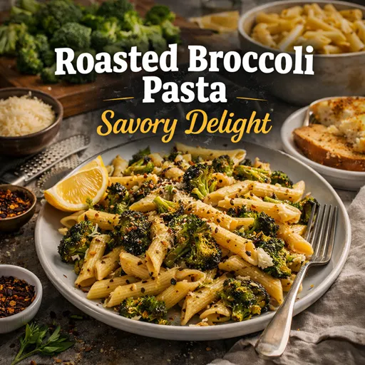 Roasted Broccoli Pasta
