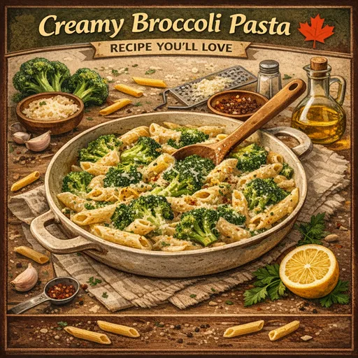 creamy broccoli pasta