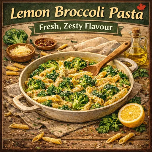 lemon broccoli pasta