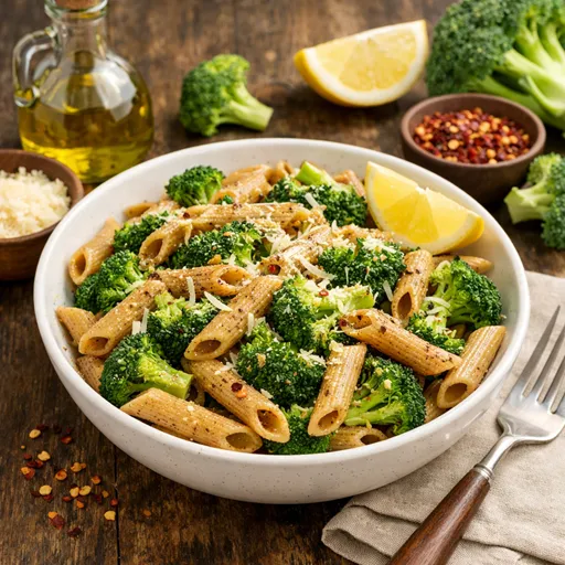 Whole Wheat Broccoli Pasta